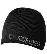 new era custom winter skull beanie