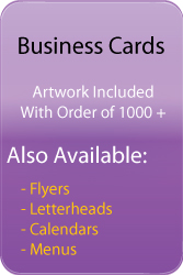 Business cards printing laval