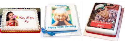 custom picture birthday cake Montreal