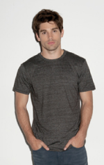 Canvas tri-blernd t-shit wholesale